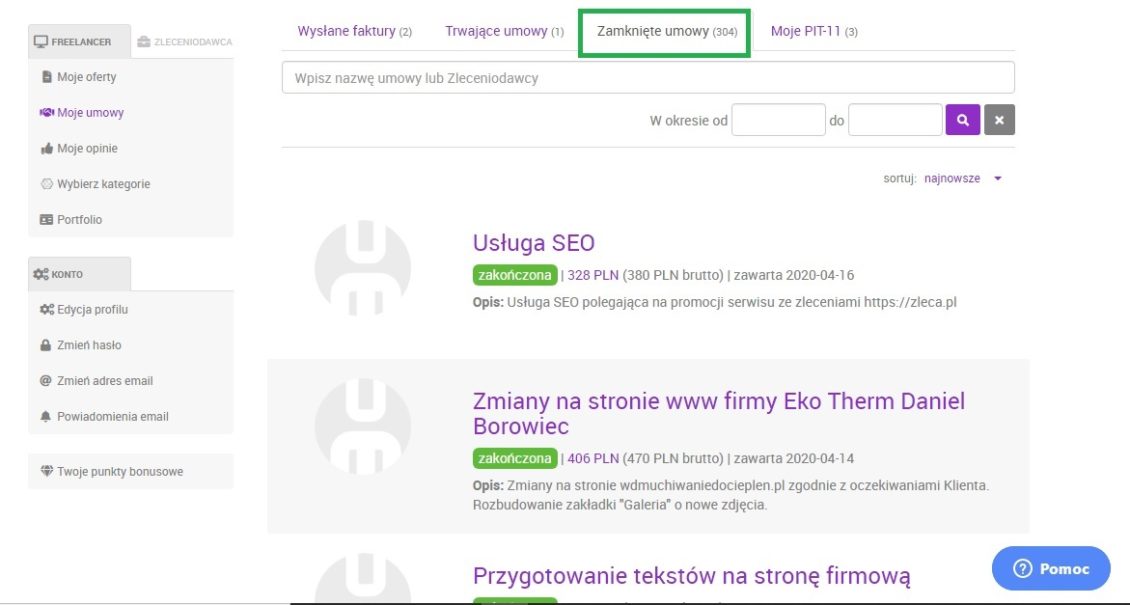 Opinie za teksty i artykuły czyli Copywriting oraz Pozycjonowanie stron www w useme